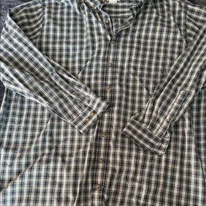 Casual Men's Checkered Button-Down Shirt